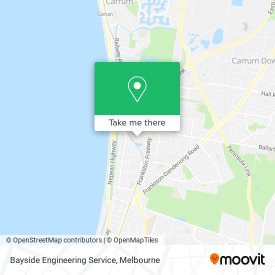 Mapa Bayside Engineering Service