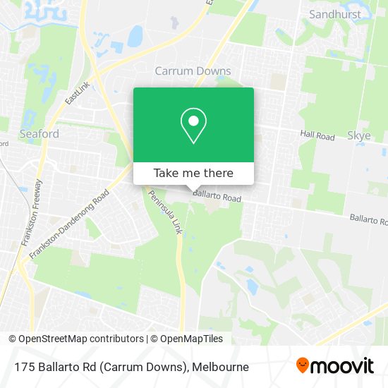 175 Ballarto Rd (Carrum Downs) map