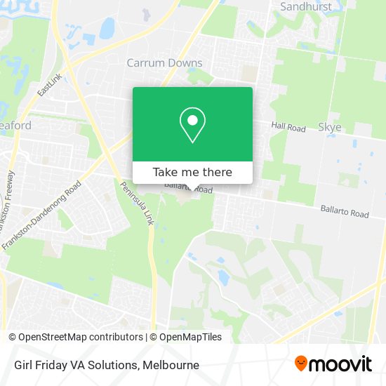 Girl Friday VA Solutions map