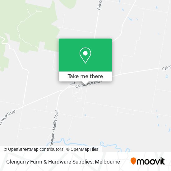 Glengarry Farm & Hardware Supplies map