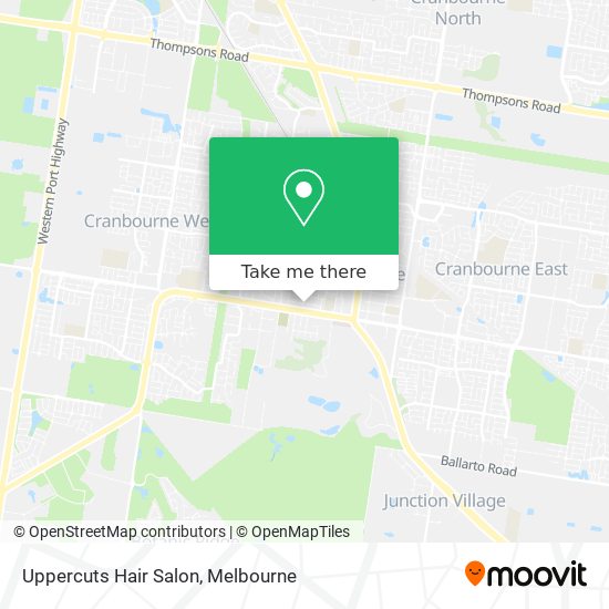 How To Get To Uppercuts Hair Salon In Cranbourne By Bus Or Train 