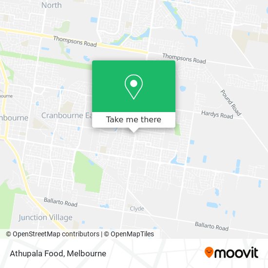 Athupala Food map