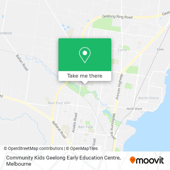 Mapa Community Kids Geelong Early Education Centre