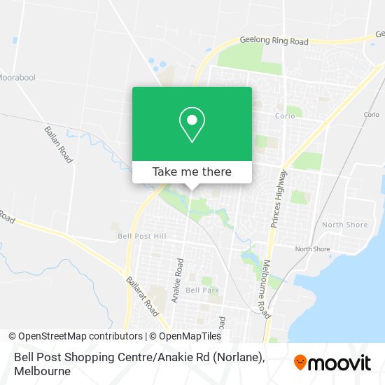 Bell Post Shopping Centre / Anakie Rd (Norlane) map