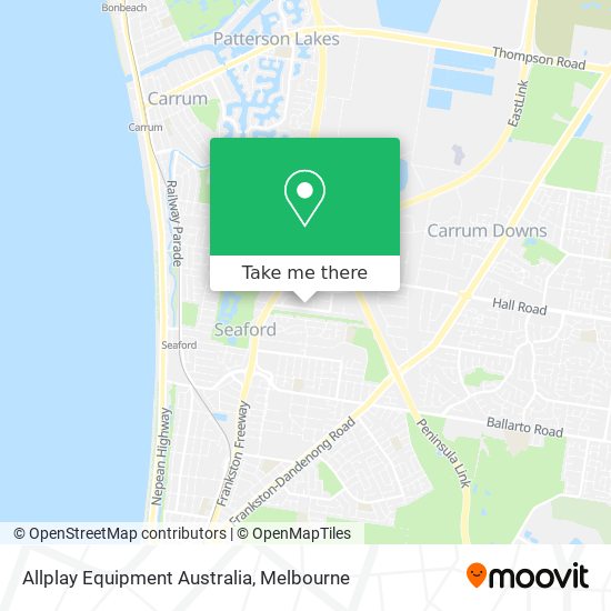 Allplay Equipment Australia map