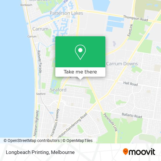 Longbeach Printing map