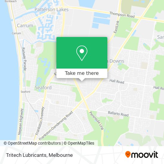 Tritech Lubricants map