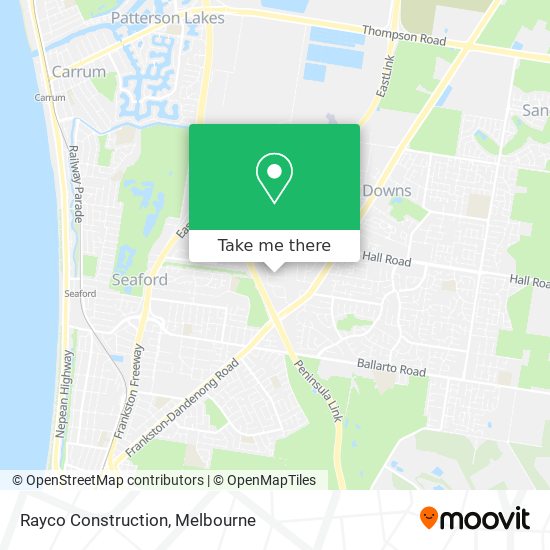 Mapa Rayco Construction