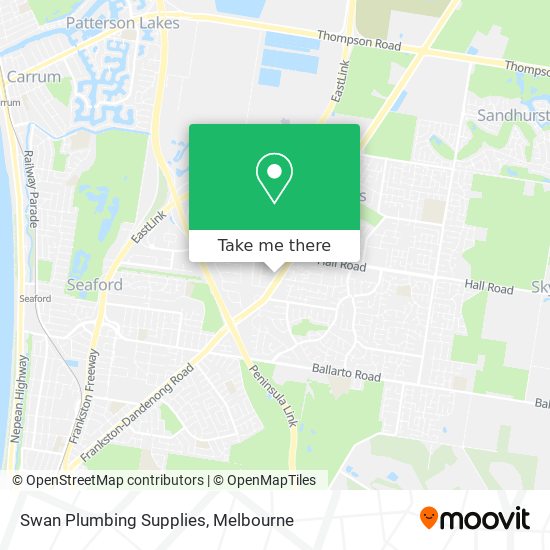 Mapa Swan Plumbing Supplies