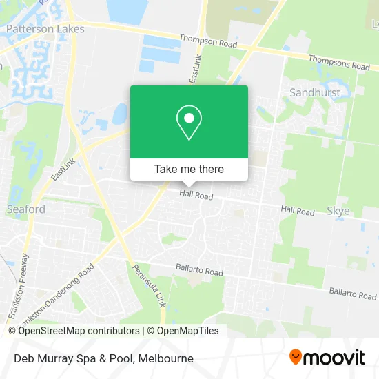 Mapa Deb Murray Spa & Pool