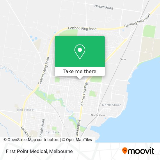 First Point Medical map