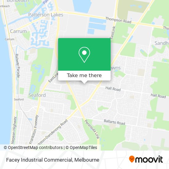 Mapa Facey Industrial Commercial