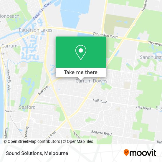 Sound Solutions map