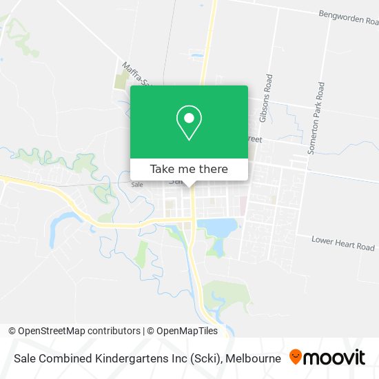 Sale Combined Kindergartens Inc (Scki) map
