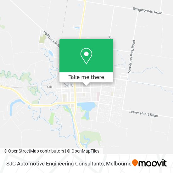 SJC Automotive Engineering Consultants map