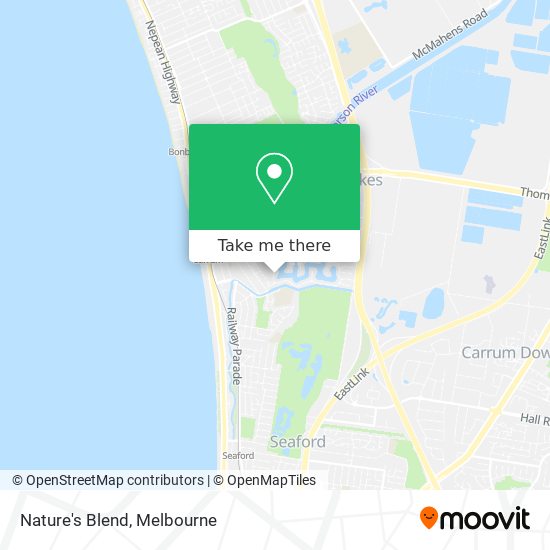 Nature's Blend map