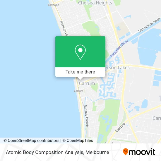 Mapa Atomic Body Composition Analysis