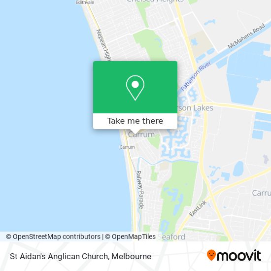 St Aidan's Anglican Church map