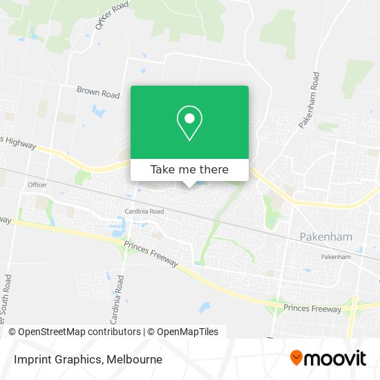 Imprint Graphics map