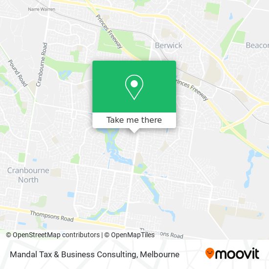 Mandal Tax & Business Consulting map