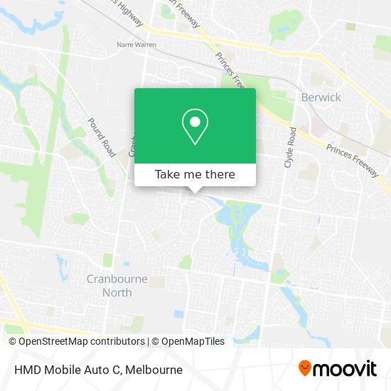 HMD Mobile Auto C map