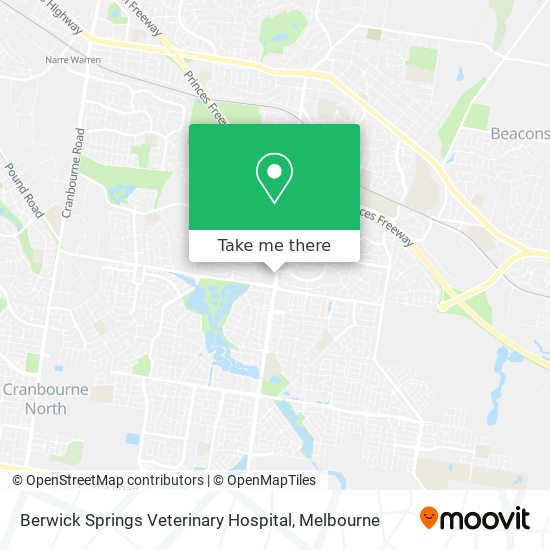 Berwick Springs Veterinary Hospital map