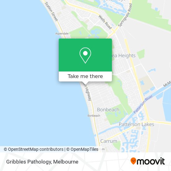 Gribbles Pathology map