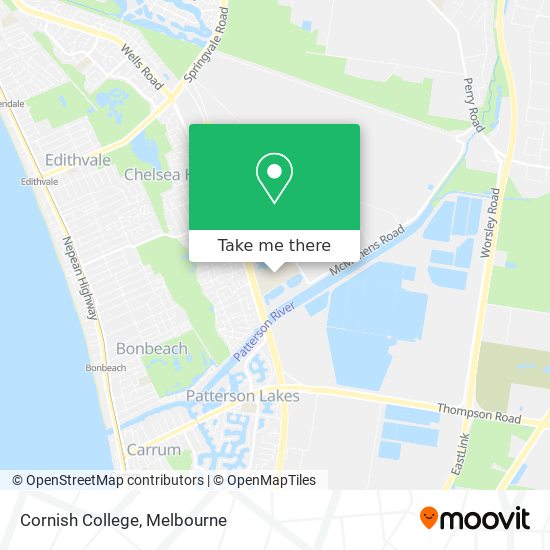 Cornish College map