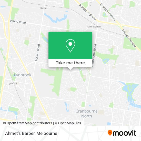 Ahmet's Barber map