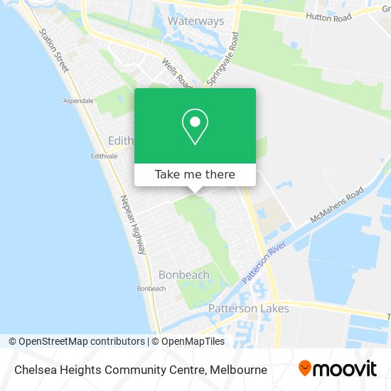Chelsea Heights Community Centre map