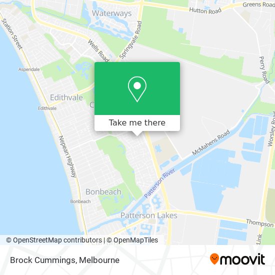 Brock Cummings map