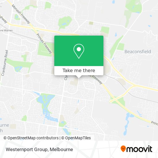 Westernport Group map