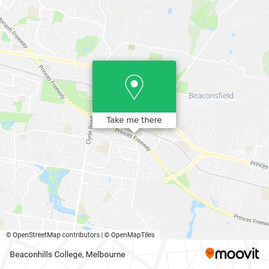 Beaconhills College map