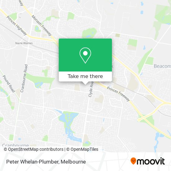 Peter Whelan-Plumber map