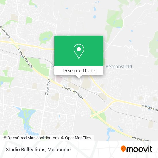 Studio Reflections map