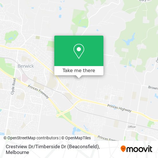 Crestview Dr / Timberside Dr (Beaconsfield) map