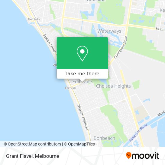 Grant Flavel map