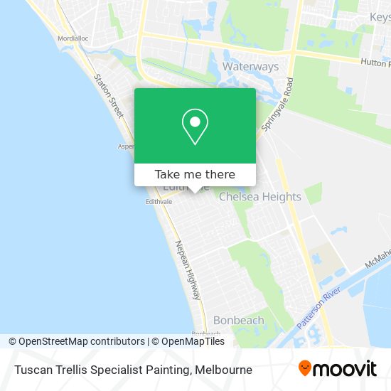 Tuscan Trellis Specialist Painting map