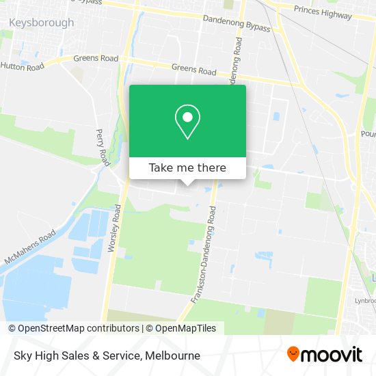 Sky High Sales & Service map