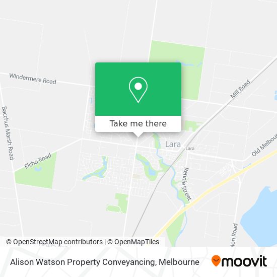 Alison Watson Property Conveyancing map