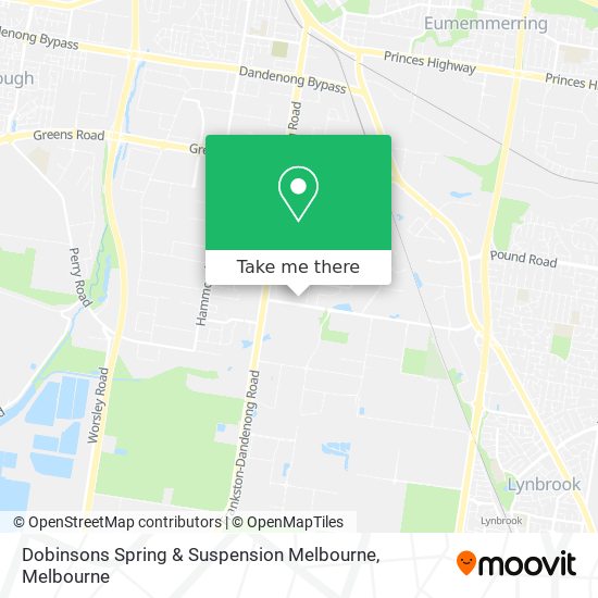 Dobinsons Spring & Suspension Melbourne map