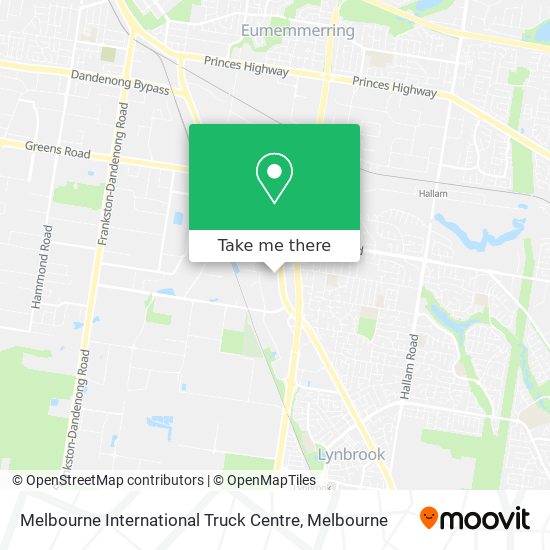 Melbourne International Truck Centre map