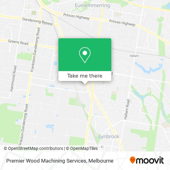 Premier Wood Machining Services map