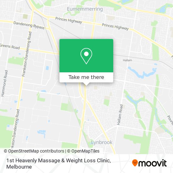 1st Heavenly Massage & Weight Loss Clinic map