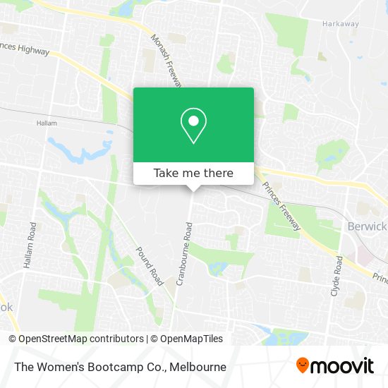 The Women's Bootcamp Co. map