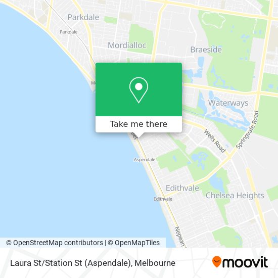 Laura St / Station St (Aspendale) map