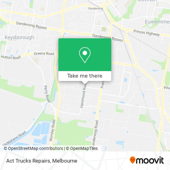 Act Trucks Repairs map