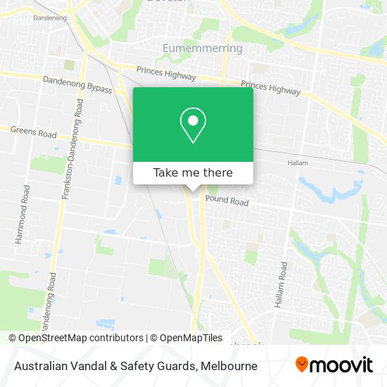 Australian Vandal & Safety Guards map