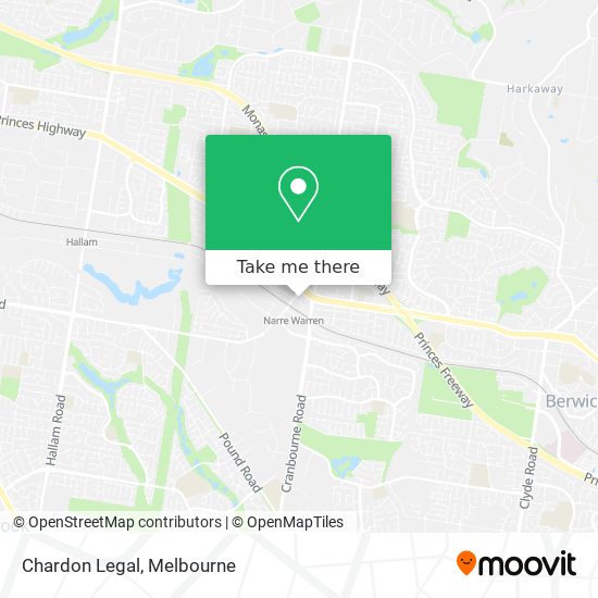 Chardon Legal map
