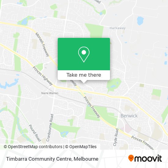 Timbarra Community Centre map